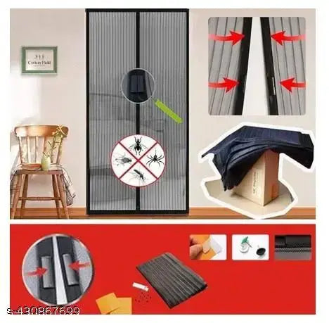 Magnetic Mosquito Net for Door Curtain for All Door Types