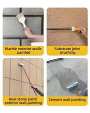 Transparent waterproof glue plus brushes