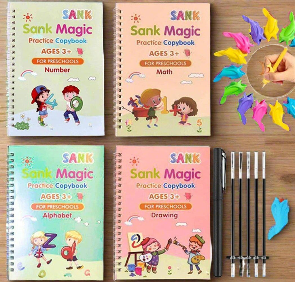 Magic Practice Copybook (4 Book + 10 Refill) (A-127)