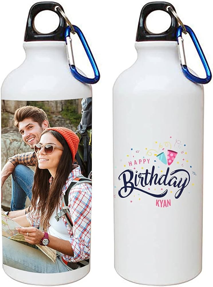 Aluminium Water Bottle with your Photo