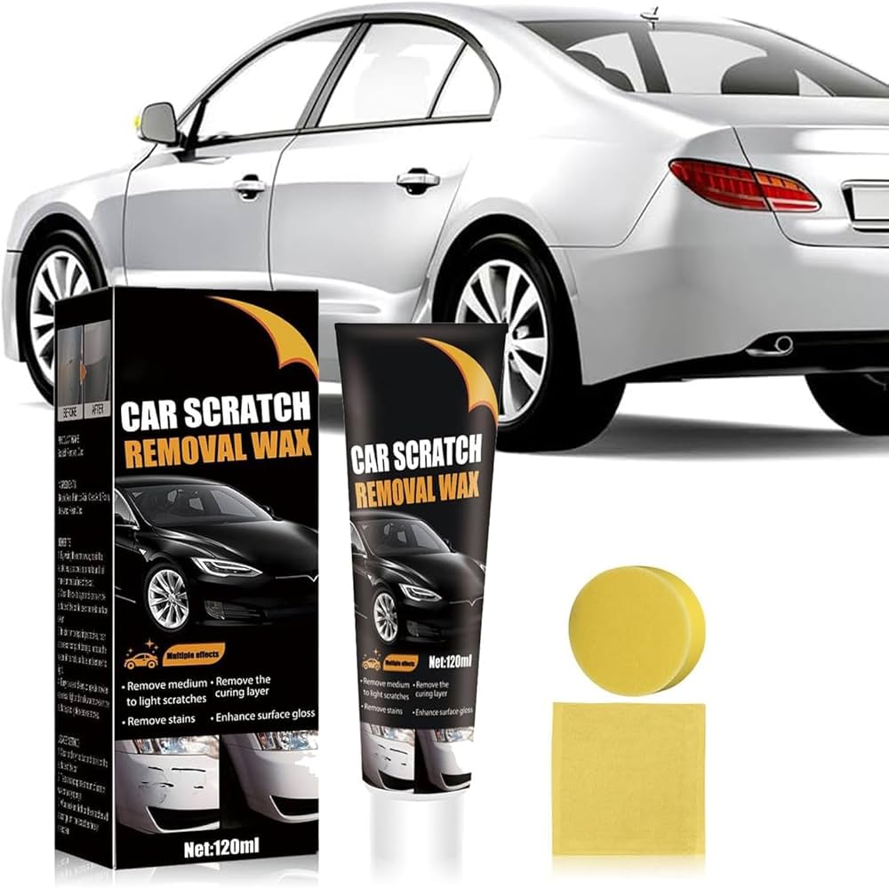 Car Scratch Removal Wax Pack of 2
