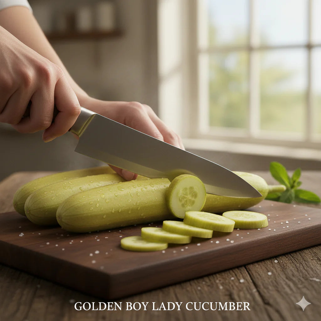 Cucumber-Golden Boy Lady Cucumber