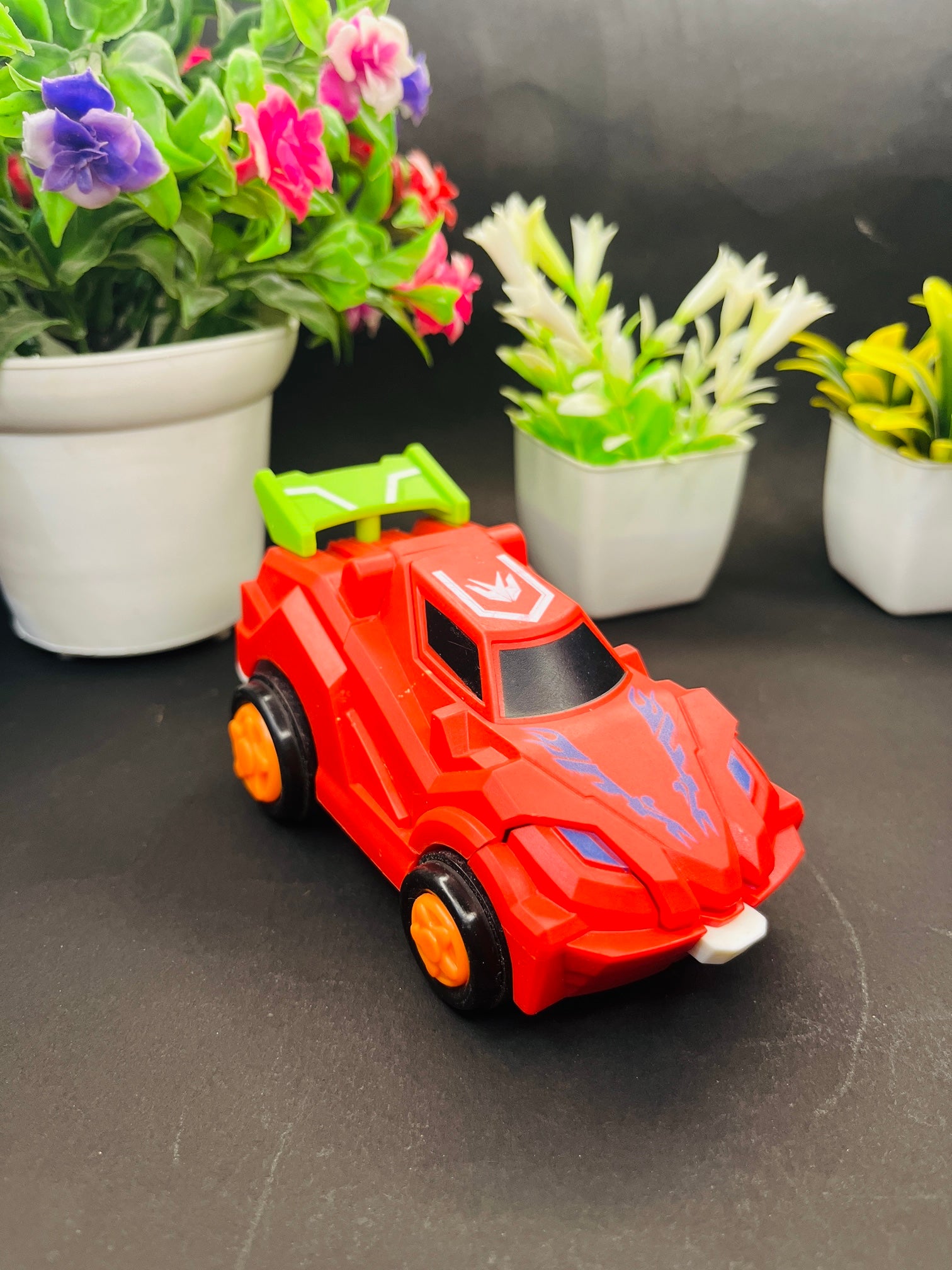 Transformer robot sport car