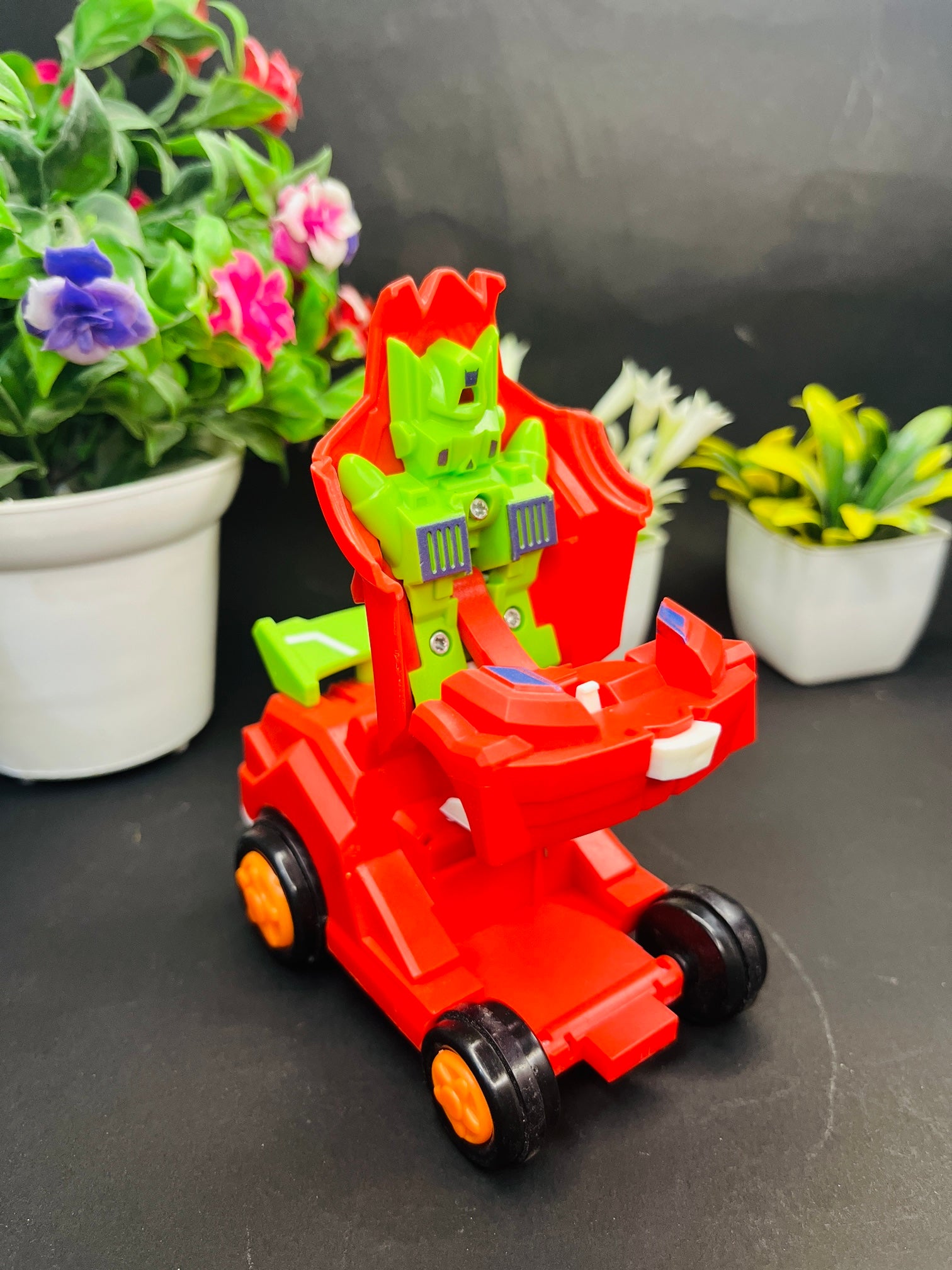 Transformer robot sport car