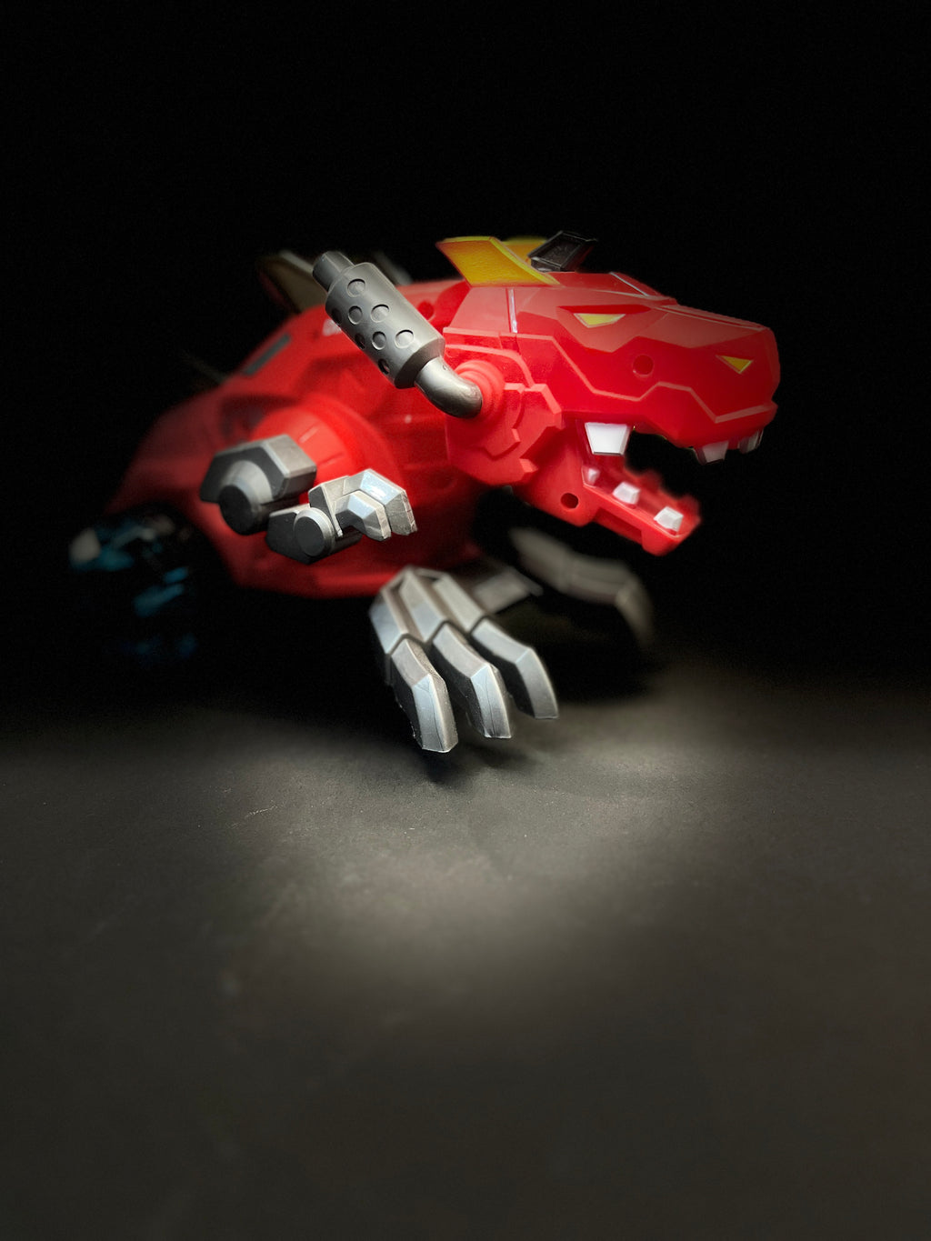 Cartoon dinosaur with voice