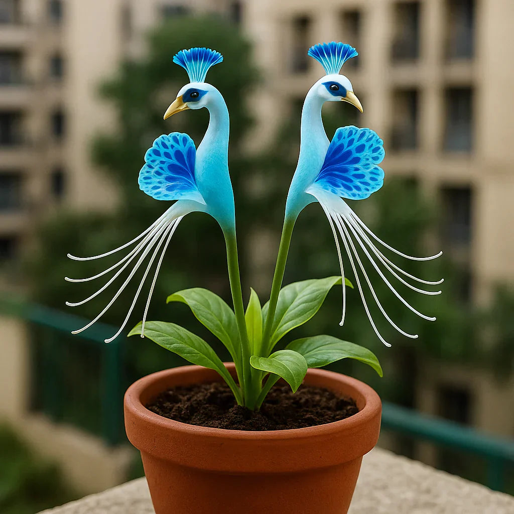 Vibrant Peacock Flower Seeds Pack of 2
