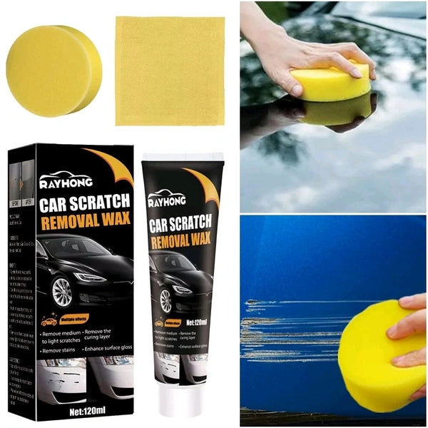 Car Scratch Removal Wax Pack of 2