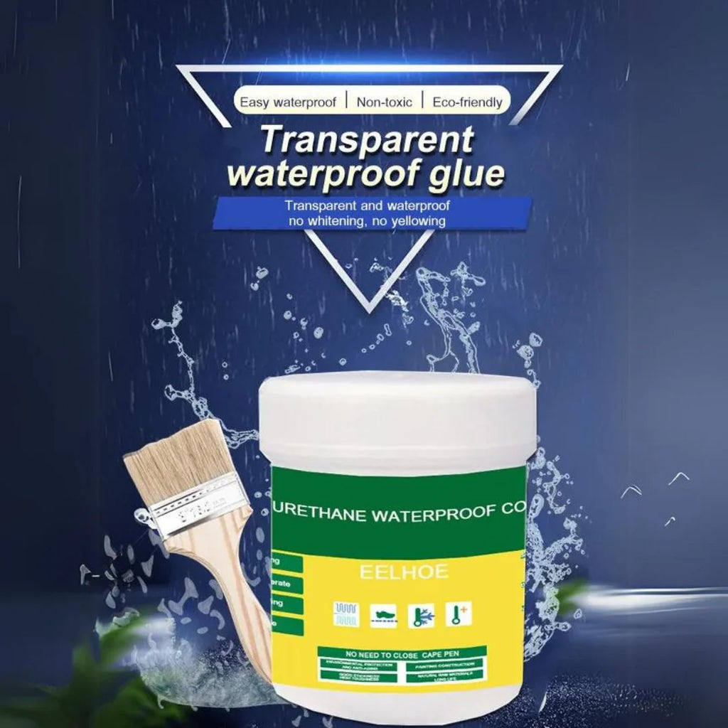 Transparent waterproof glue plus brushes