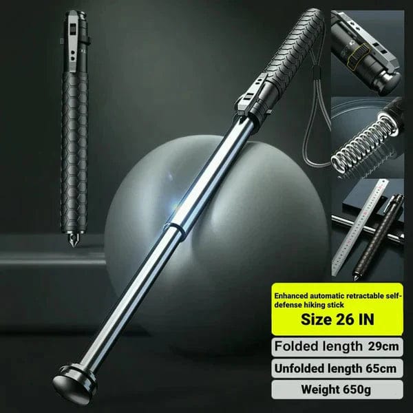 Self Defence Tactical Rod (Heavy Metal and Extendable)D