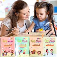 Magic Practice Copybook (4 Book + 10 Refill) (A-127)