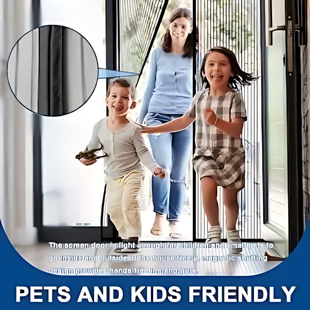 Magnetic Mosquito Net for Door Curtain for All Door Types