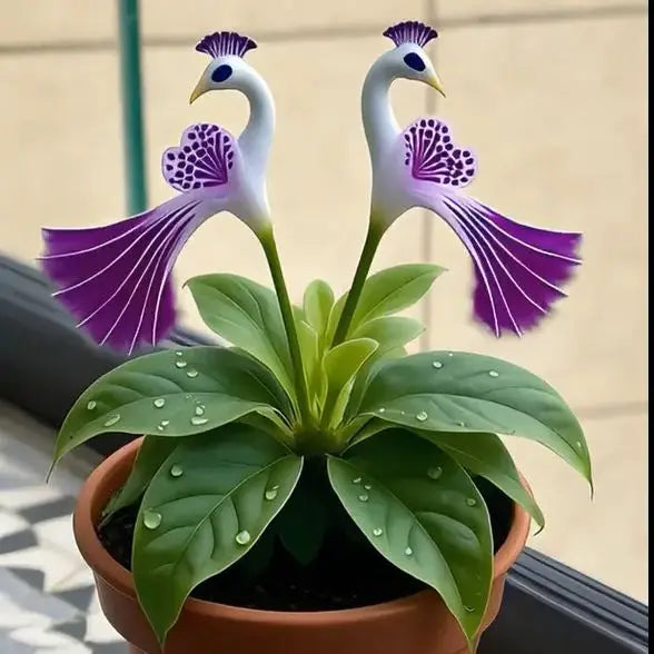 Vibrant Peacock Flower Seeds Pack of 2