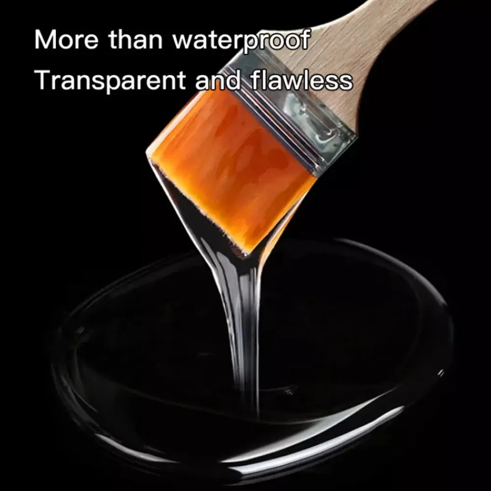 Transparent waterproof glue plus brushes